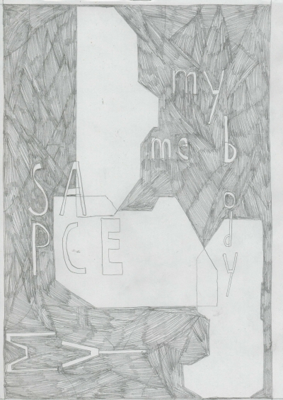  - Körperräume - Raumkörper - Sprachräume (perspectives, finding space), each 21x29,7 cm, 2025-26