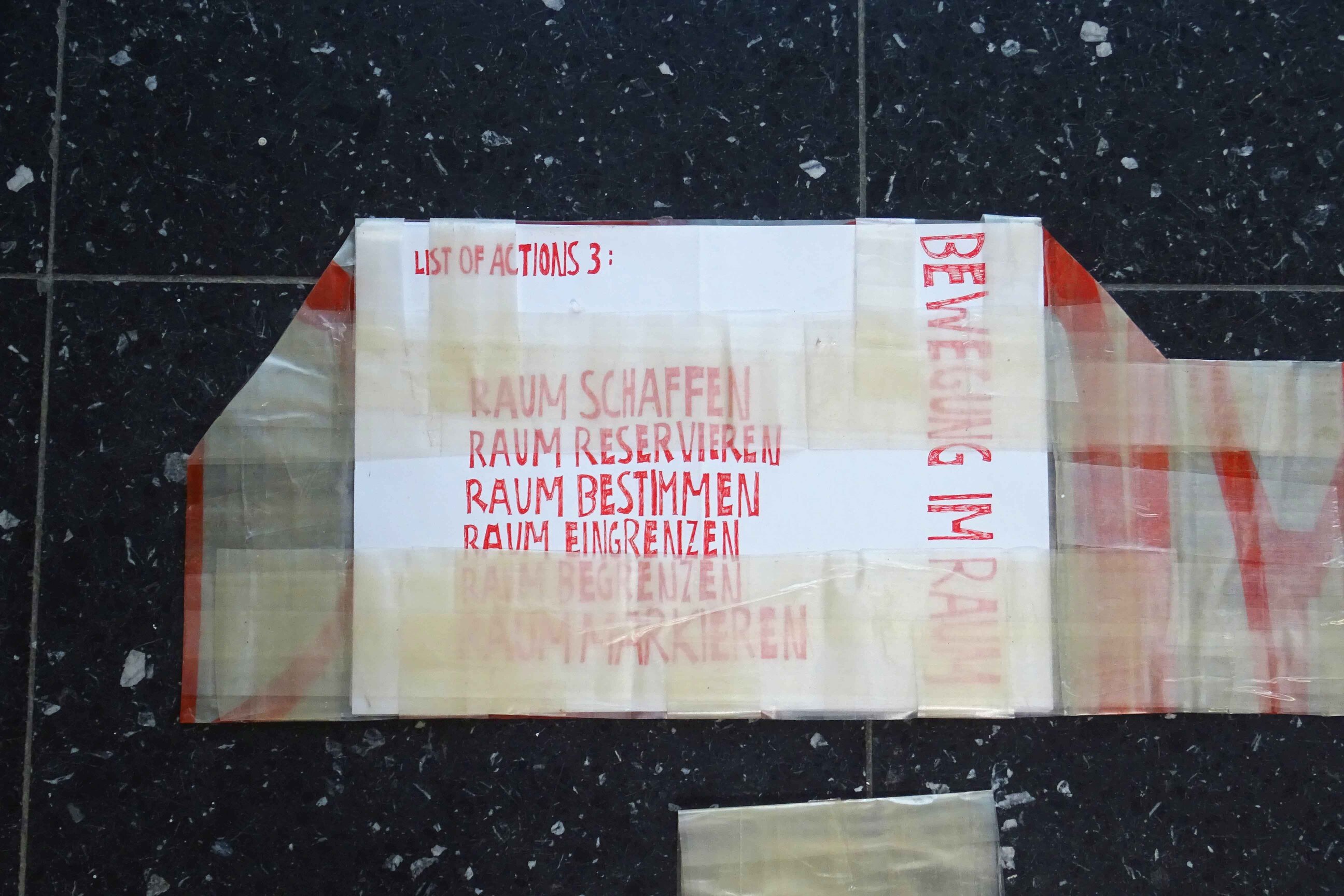 detail (body for drawing with list of actions)
