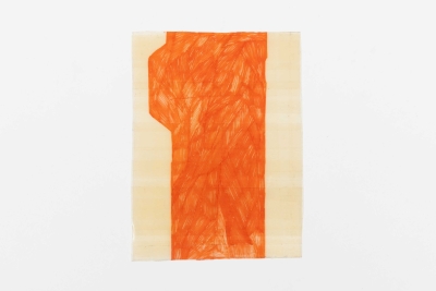 - compendium (welt) Fragment 2, pvc, permanent-pen, each around 22x10cm, double-sided, ongoing, 2025-26