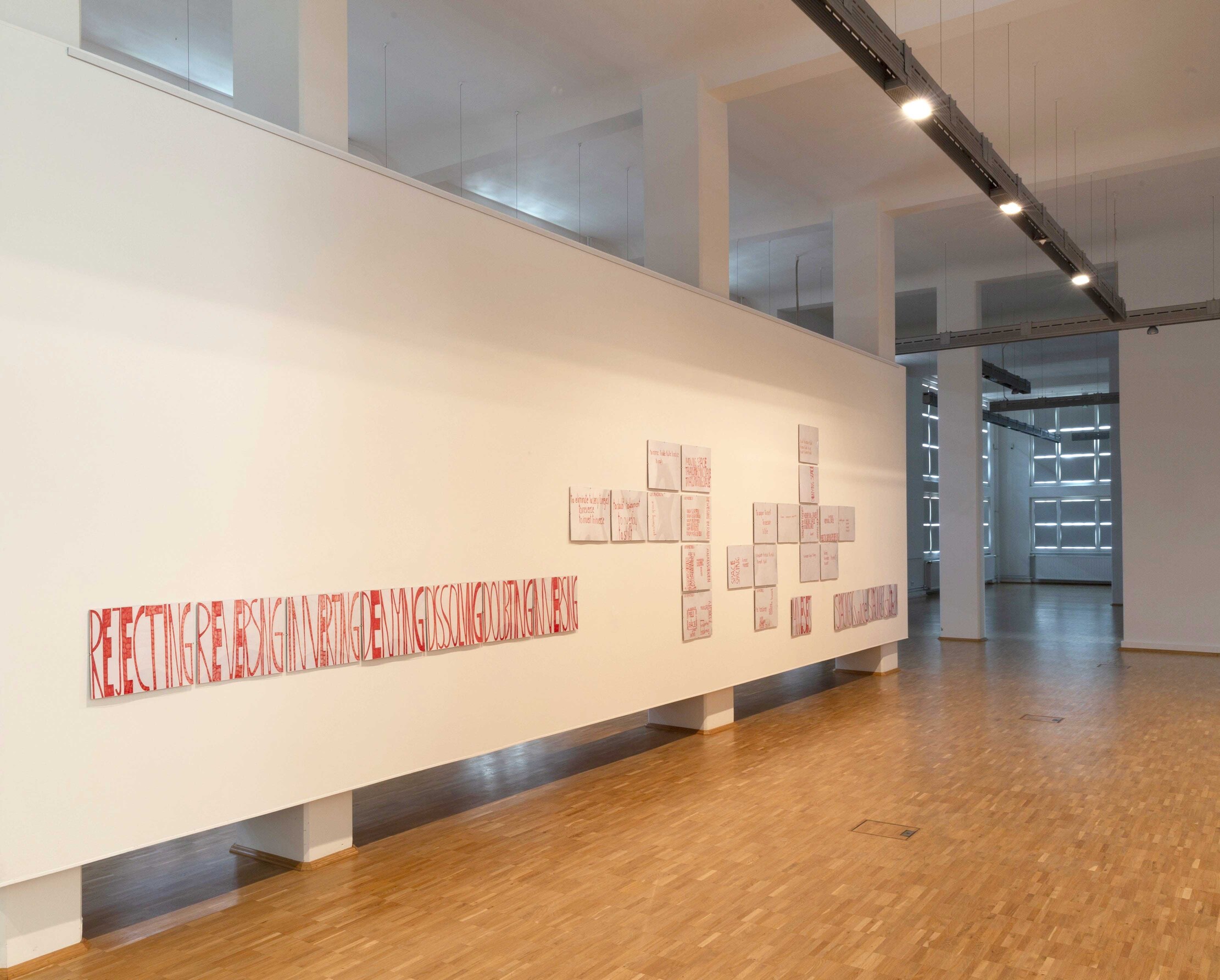 SPATIAL RELATIONS, installation view (side1)