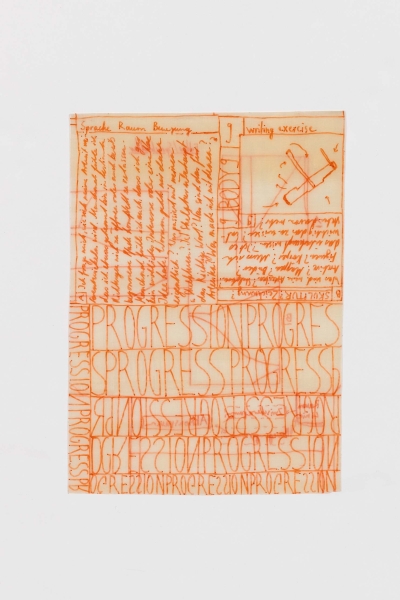 - compendium (welt), pvc, permanent-pen, each around 22x10cm, double-sided, 2023-24