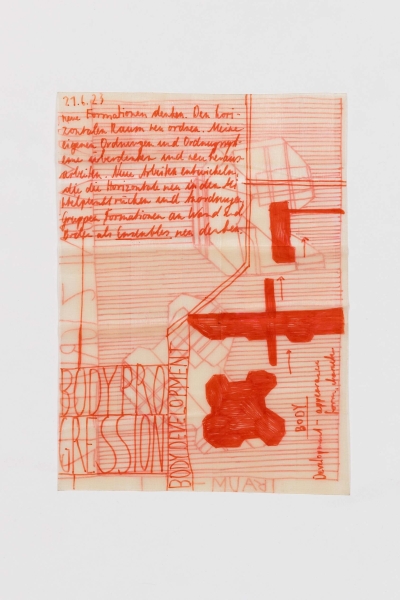 - compendium (welt), pvc, permanent-pen, each around 22x10cm, double-sided, 2023-24