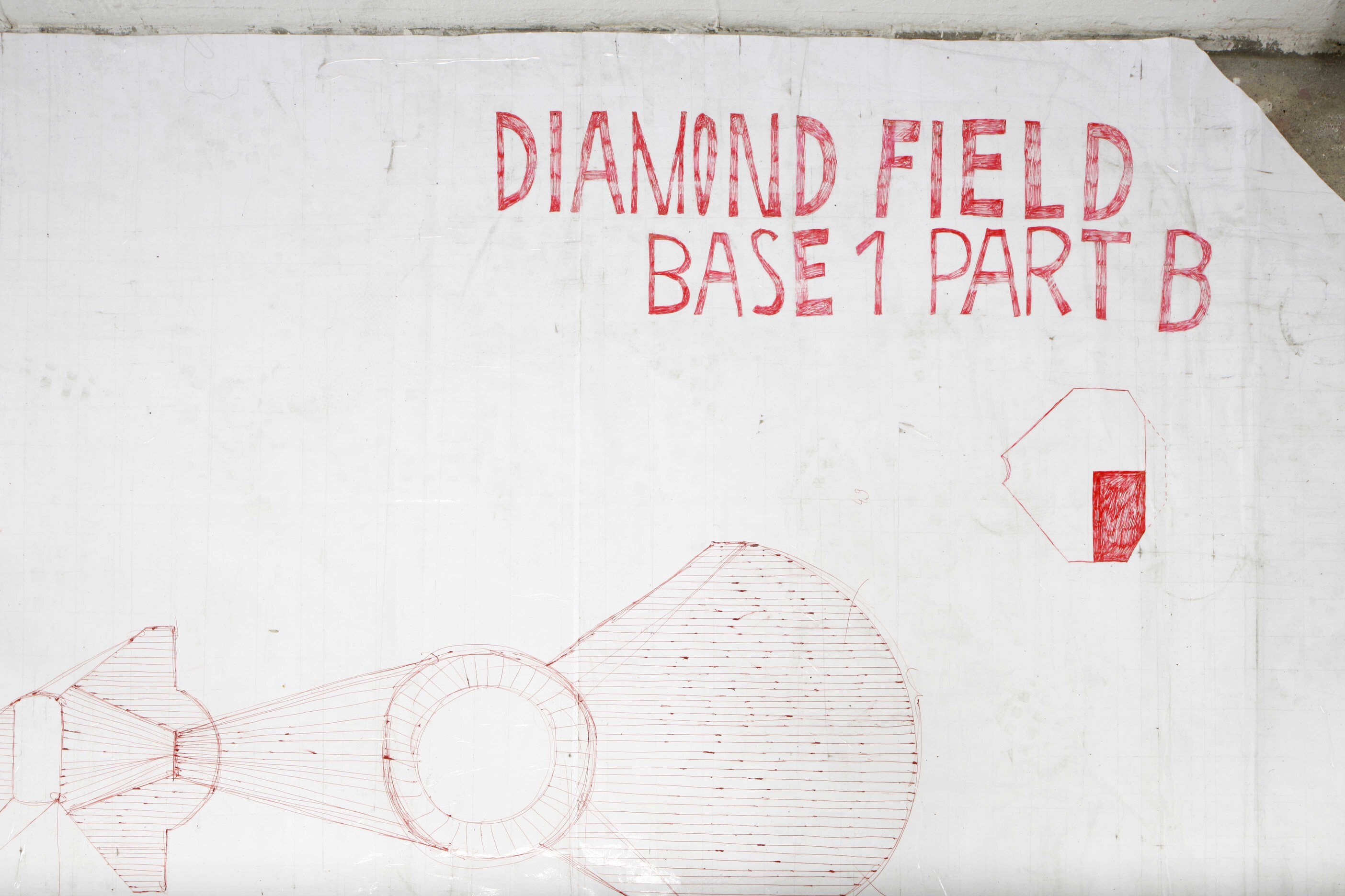 field legend, writing and drawing