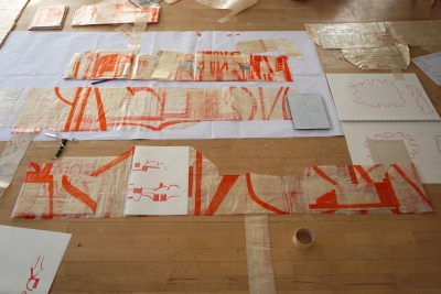 studio view 04/22, body progressions, working on new bodies (BODY 6, BODY 7)