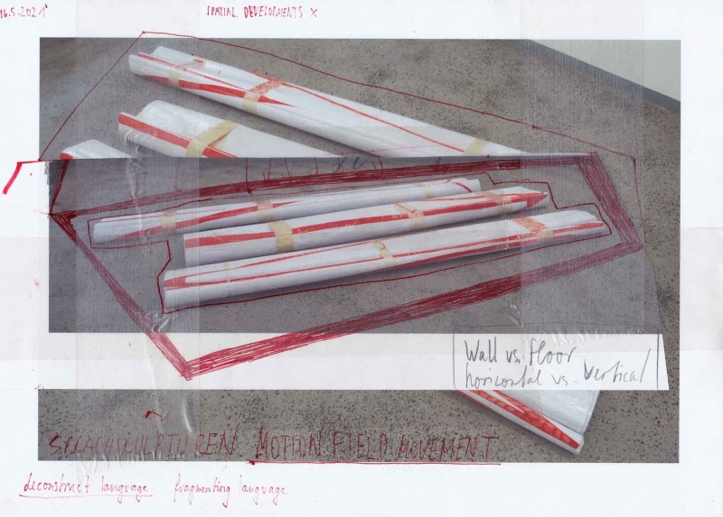 - letters to space (analytic drawings), series of drawings since 2021, all numbered and dated, each 21x29,7cm
