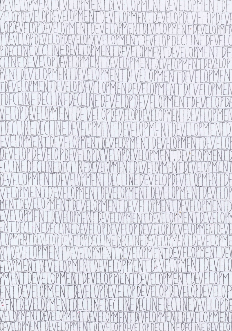   - SPRECHÜBUNGEN (grids), pencil on paper, 21x29,7cm, 2021