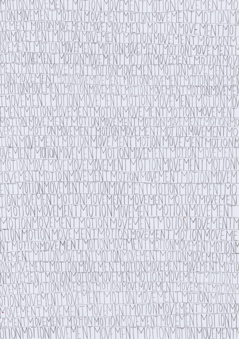   - SPRECHÜBUNGEN (grids), pencil on paper, 21x29,7cm, 2021