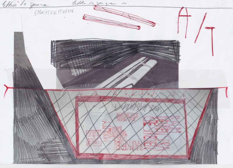 - letters to space (analytic drawings), series of drawings since 2021, all numbered and dated, each 21x29,7cm