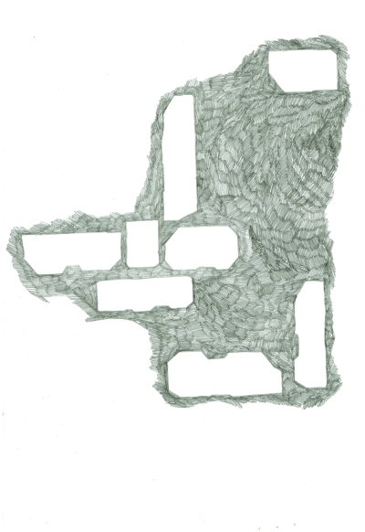 - body (me), pencil on paper, 20,4 x 28,3 cm - 21x29,7cm, 2024-25